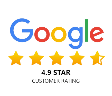 J&J Custom Homes 4.9 star rating on Google